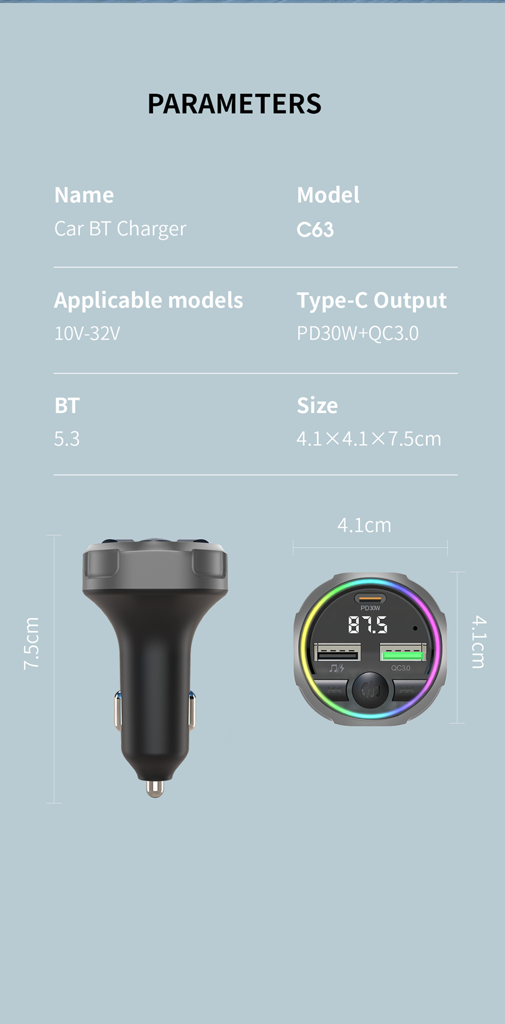 Bluetooth Car Charger