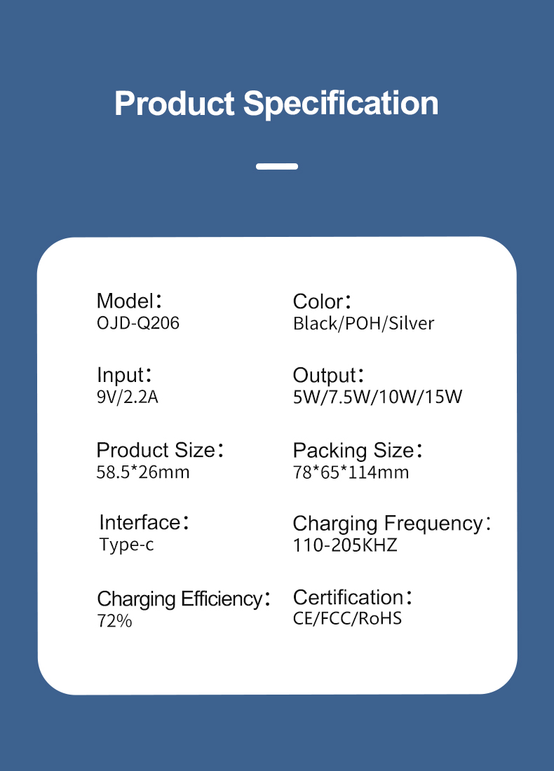 Qi2.2 Magnetic Wireless Charger