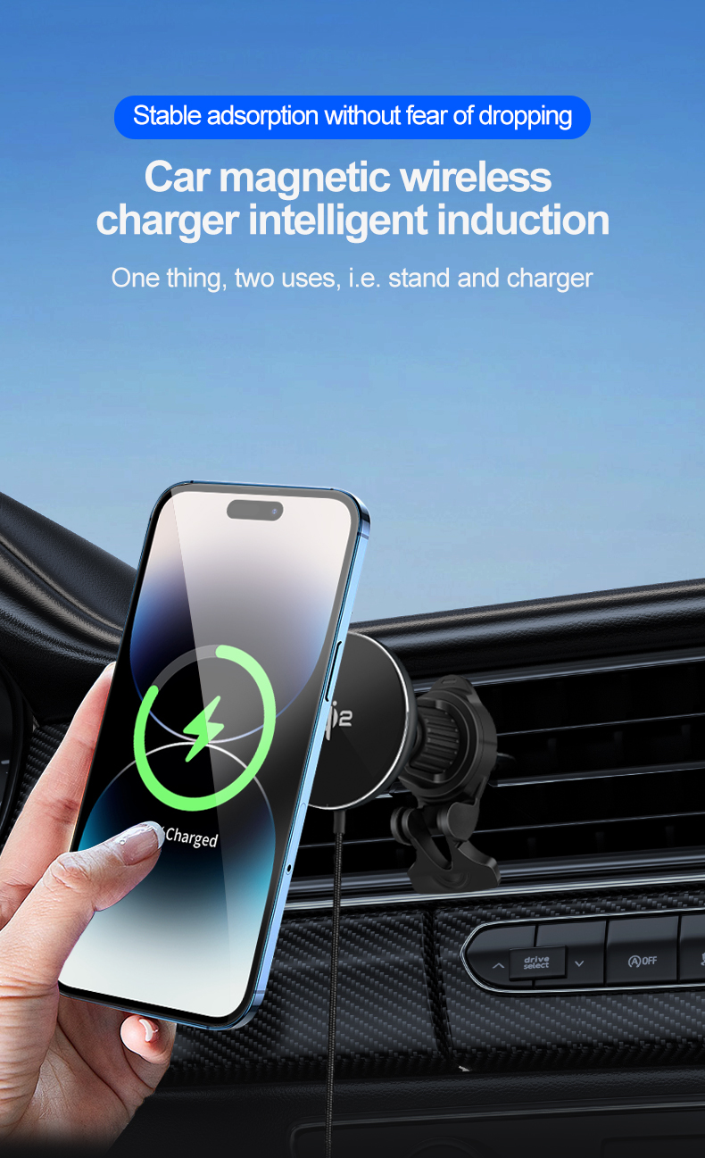 Qi2.2 Magnetic Wireless Charger