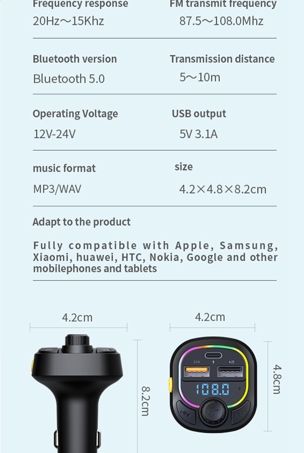 Bluetooth Car Player