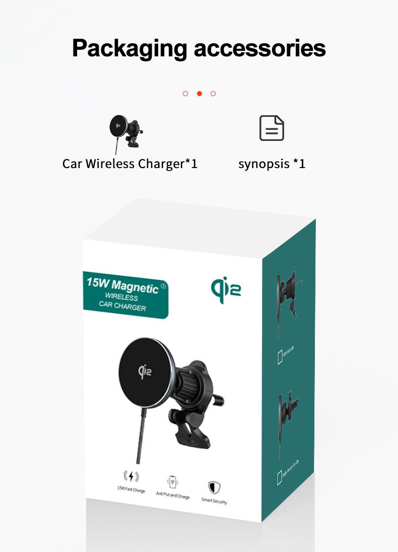 Qi2.2 Magnetic Wireless Charger