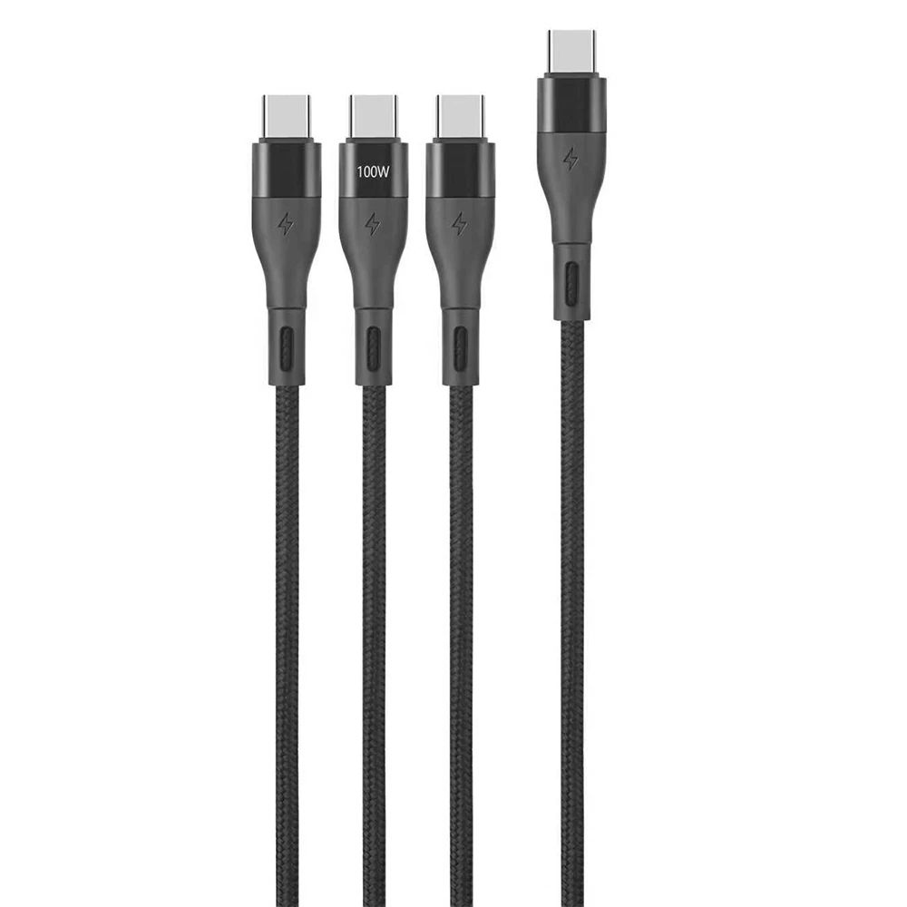 C-3C 3 in 1 100W data cable