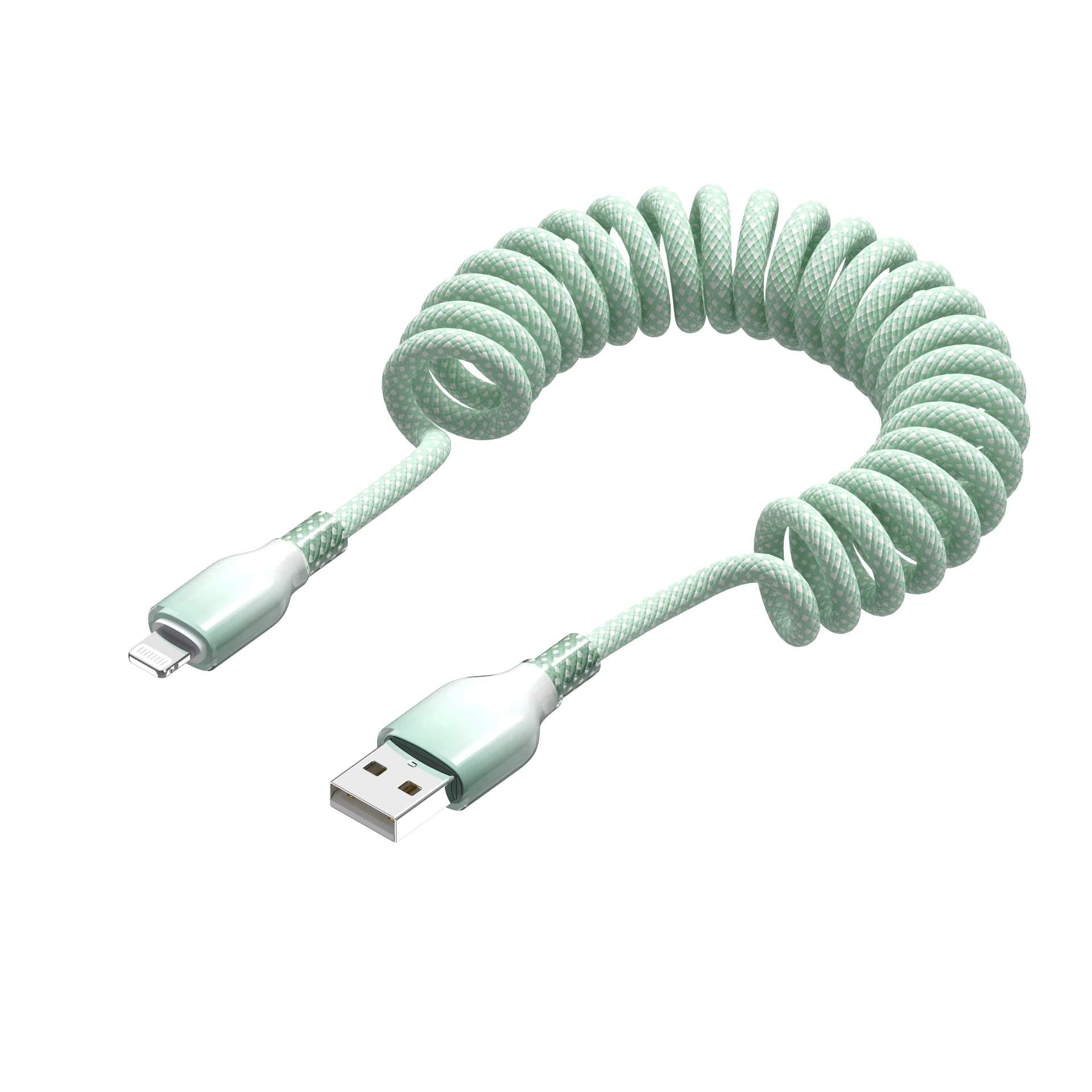 Gradient transparent style (spring cable)