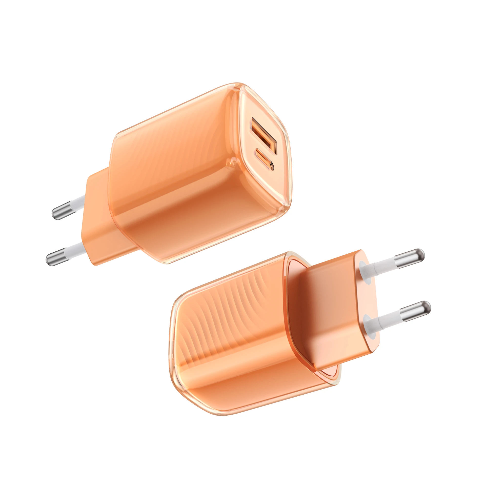 20-100W GaN wall charger with transparent cover33