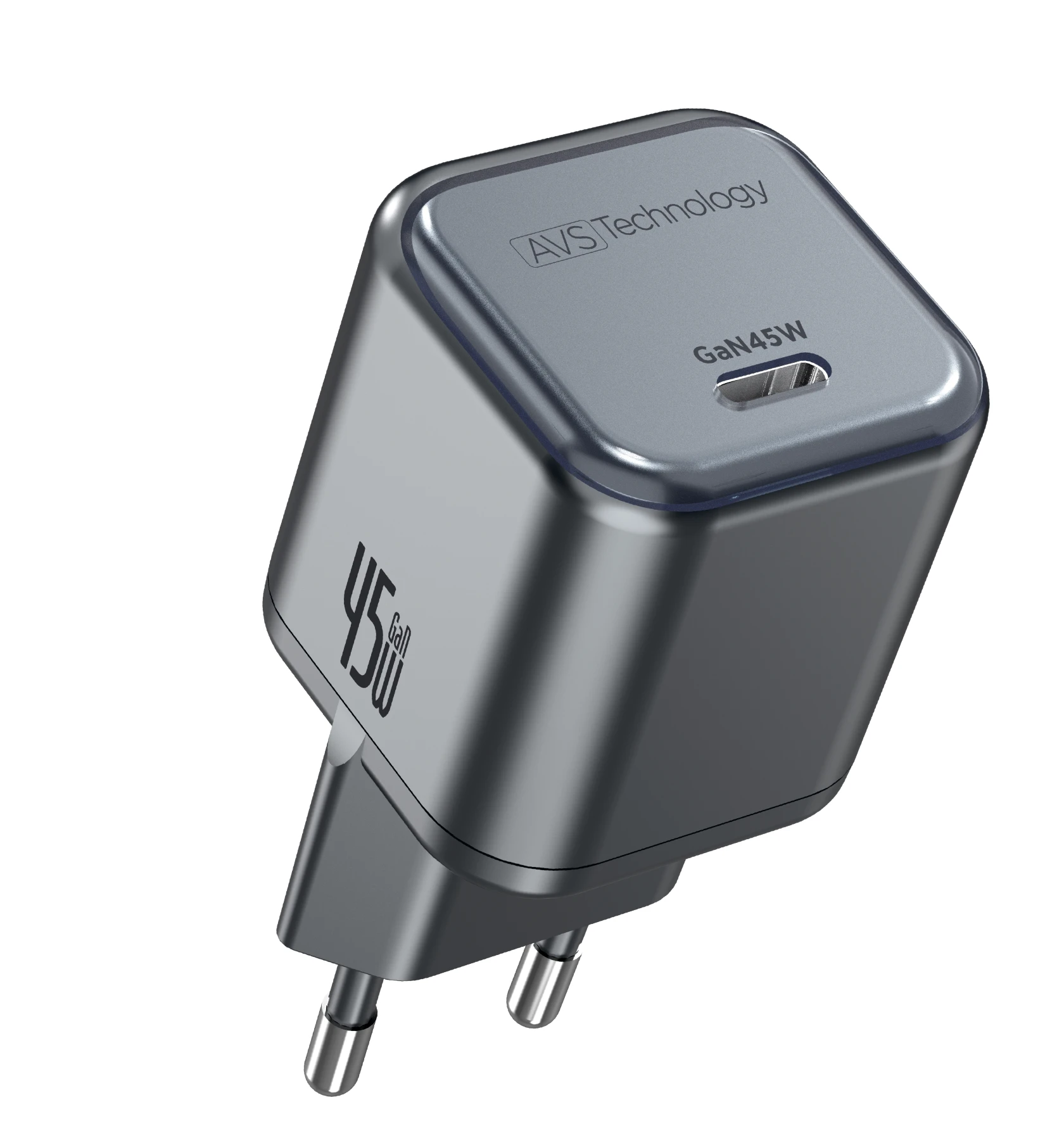 45W Elegant mirror look GaN Wall charger  AVS